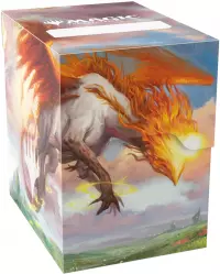 Ilustracja produktu Gamegenic: Magic the Gathering - Lorwyn Eclipsed - Soft Dynacrate 100+ XL - Pudełko na Karty - Eirdu, Carrier of Dawn/Isilu, Carrier of Twilight